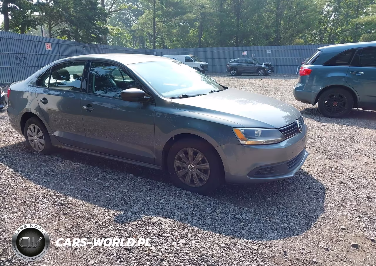 2013 Volkswagen Jetta 2.0L S VIN:3VW2K7AJ1DM291630 - 1