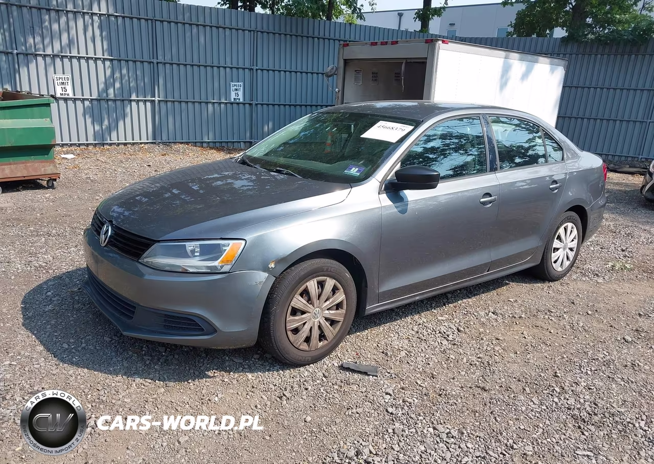 2013 Volkswagen Jetta 2.0L S VIN:3VW2K7AJ1DM291630 - 2