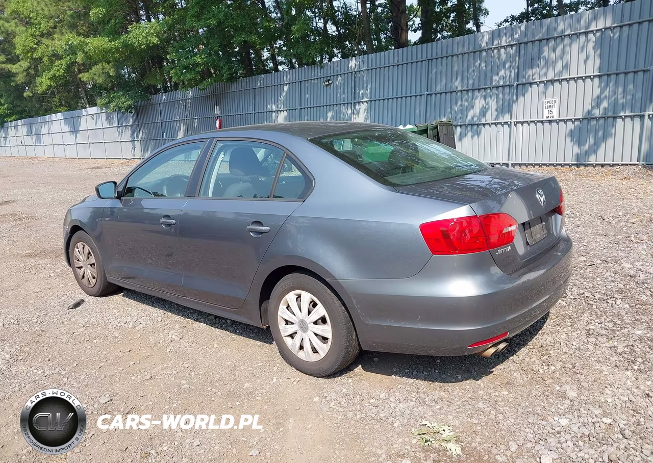 2013 Volkswagen Jetta 2.0L S VIN:3VW2K7AJ1DM291630 - 3