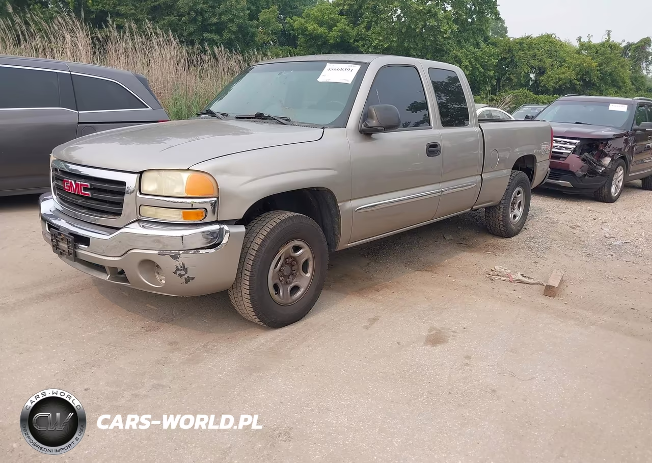 2003 GMC Sierra 1500 Sle VIN:1GTEK19V63E298940 - 2