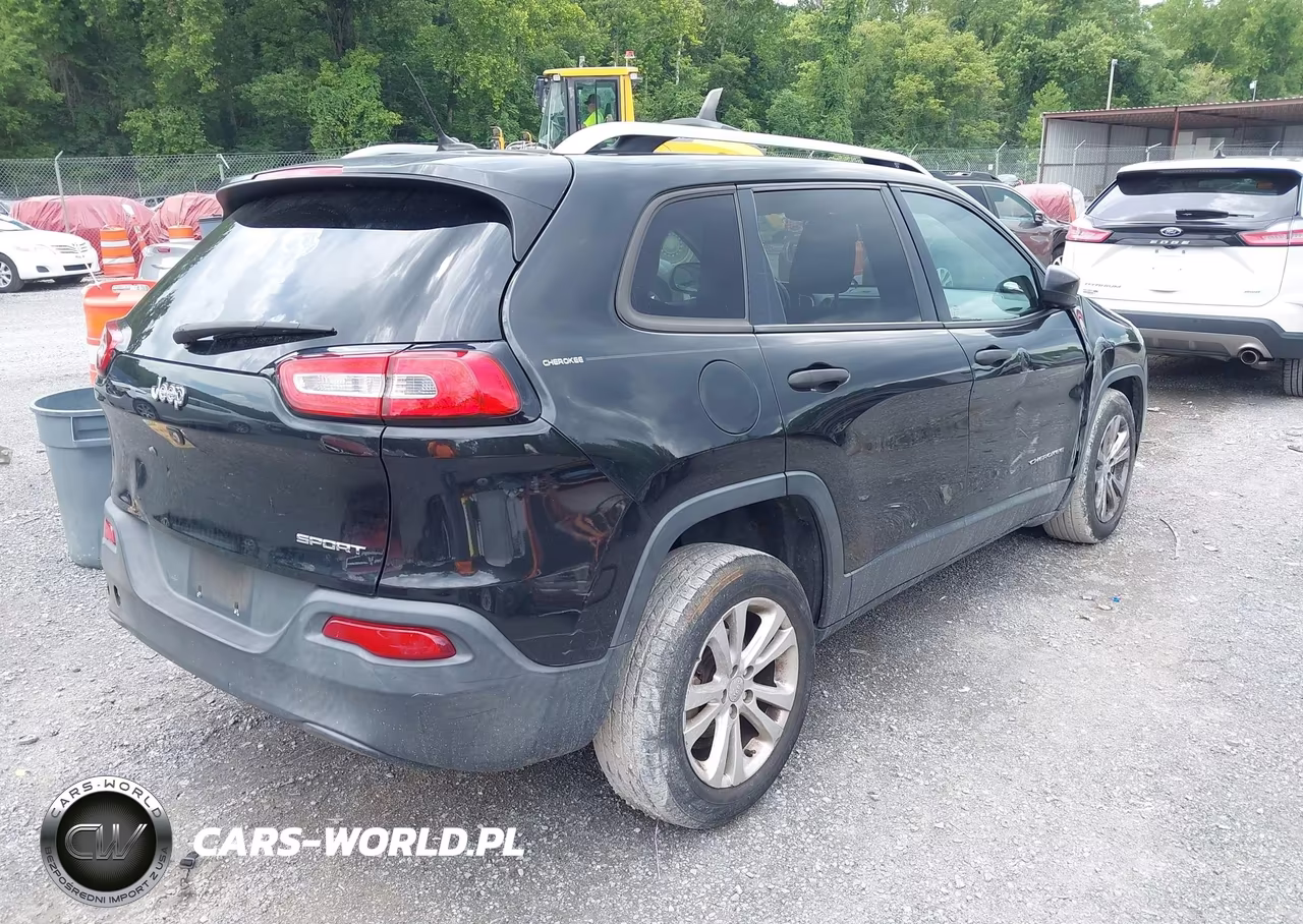 2015 Jeep Cherokee Sport VIN:1C4PJLAB1FW677089 - 4