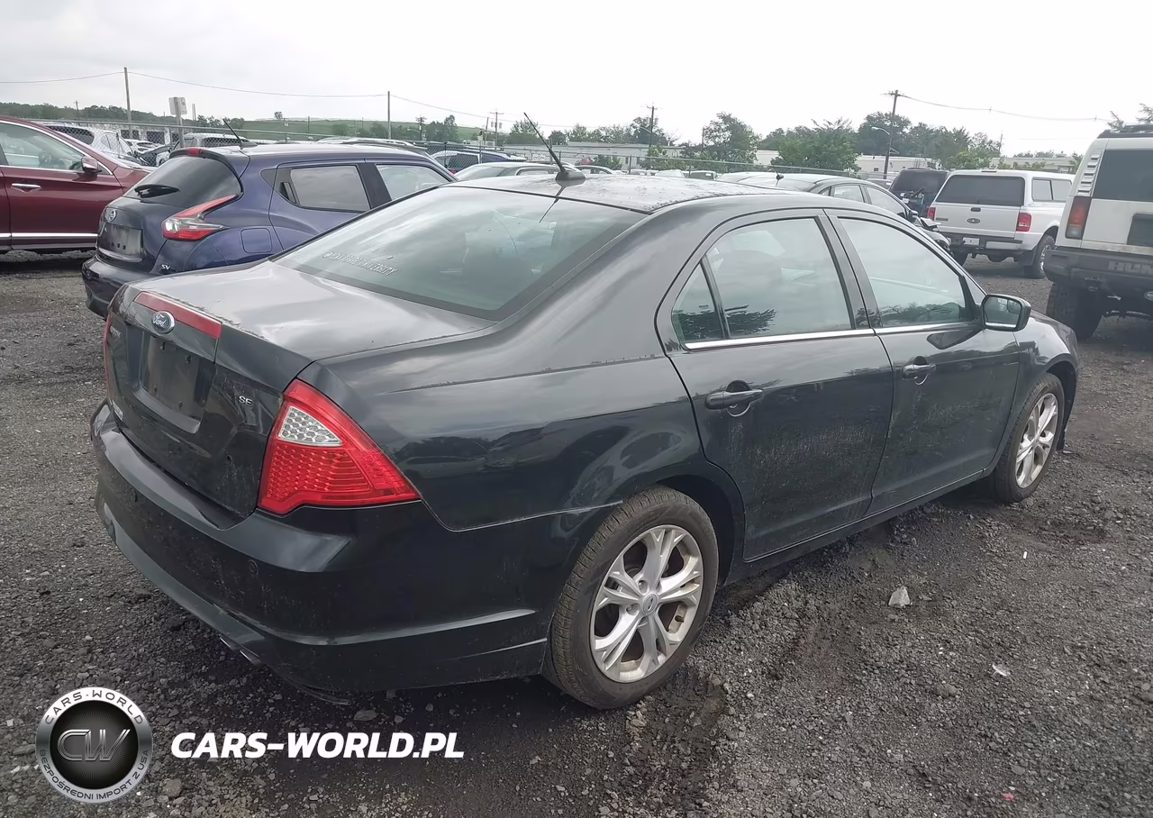 2012 Ford Fusion Se VIN:3FAHP0HA3CR280387 - 4