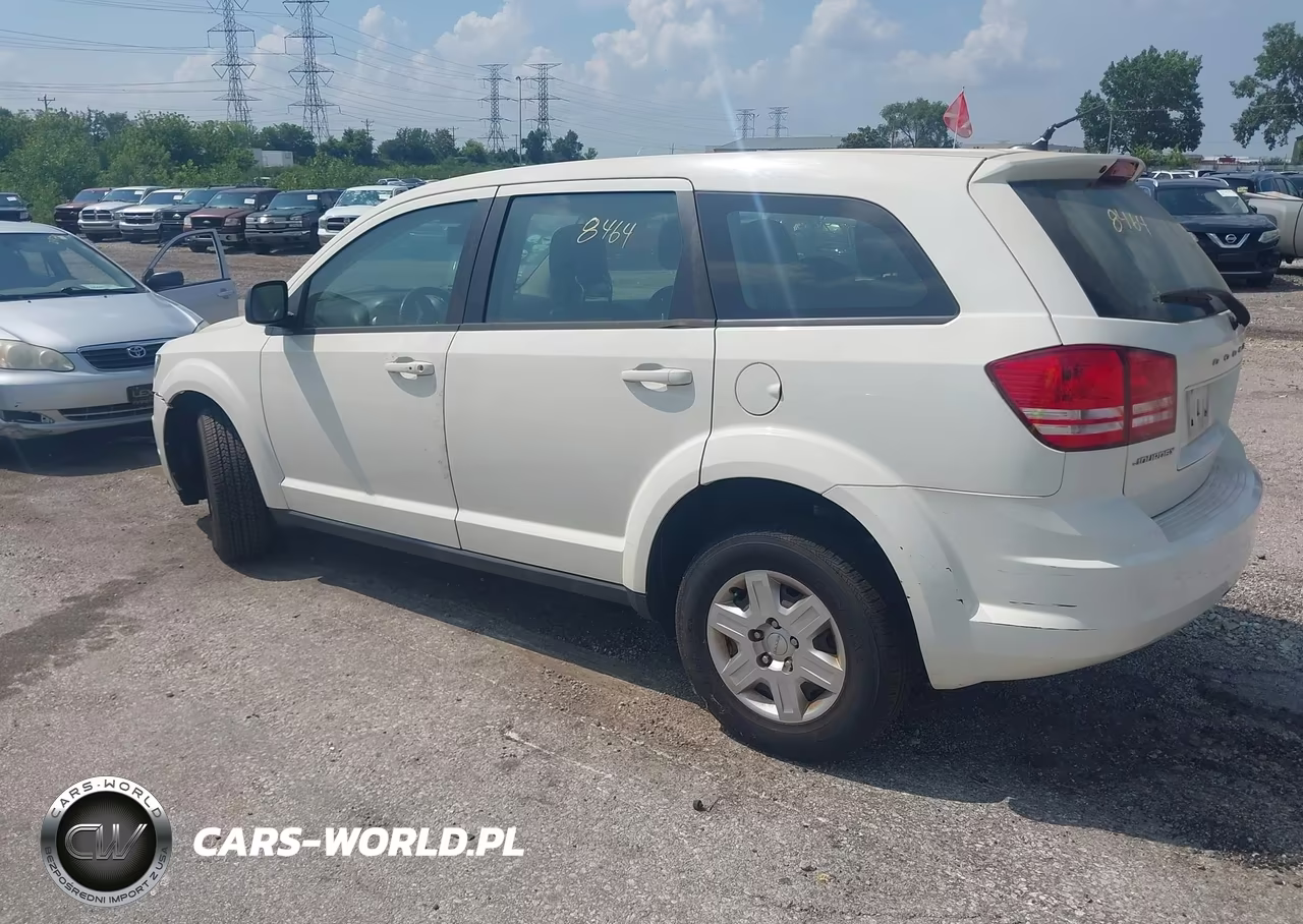 2012 Dodge Journey Se-Avp VIN:3C4PDCAB1CT256918 - 3