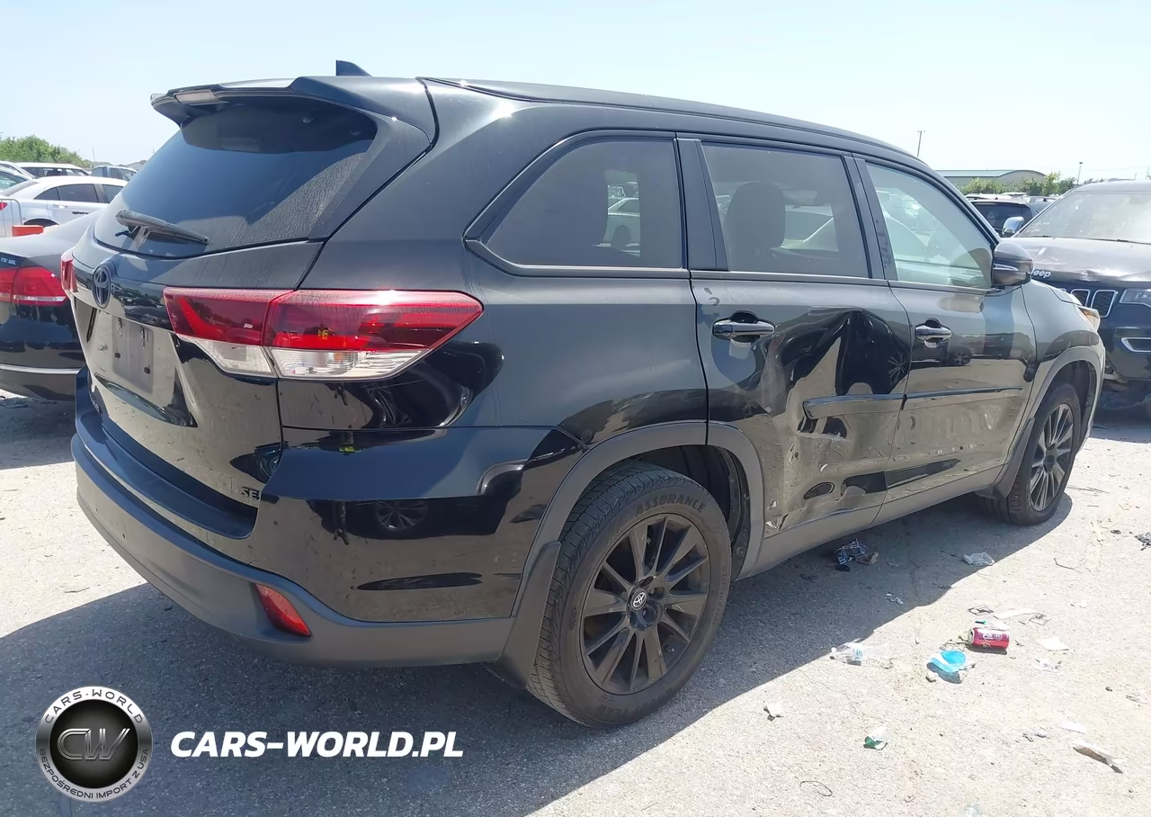 2019 Toyota Highlander Se VIN:5TDKZRFH4KS333172 - 4