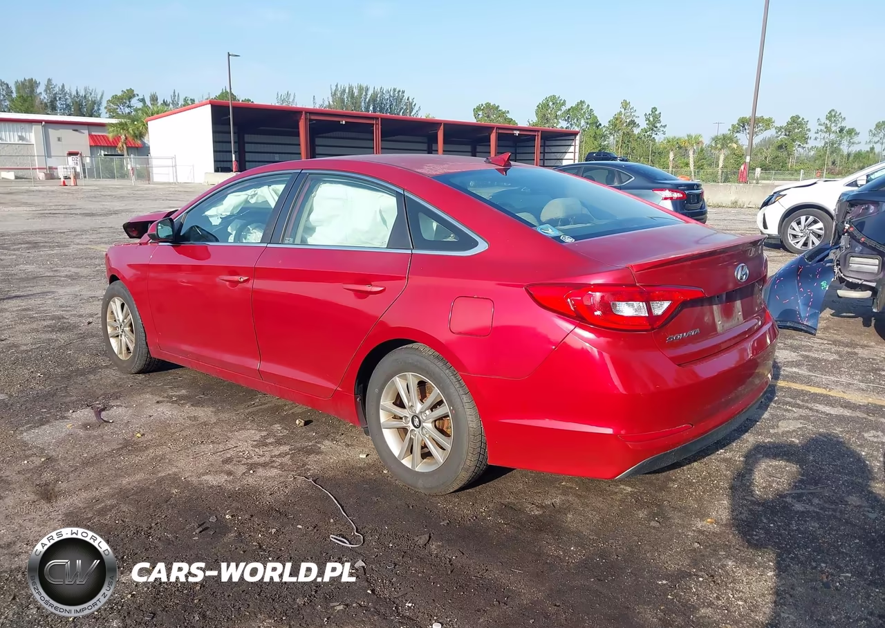 2017 Hyundai Sonata Se VIN:5NPE24AFXHH495607 - 3