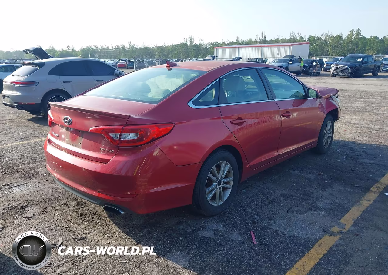 2017 Hyundai Sonata Se VIN:5NPE24AFXHH495607 - 4