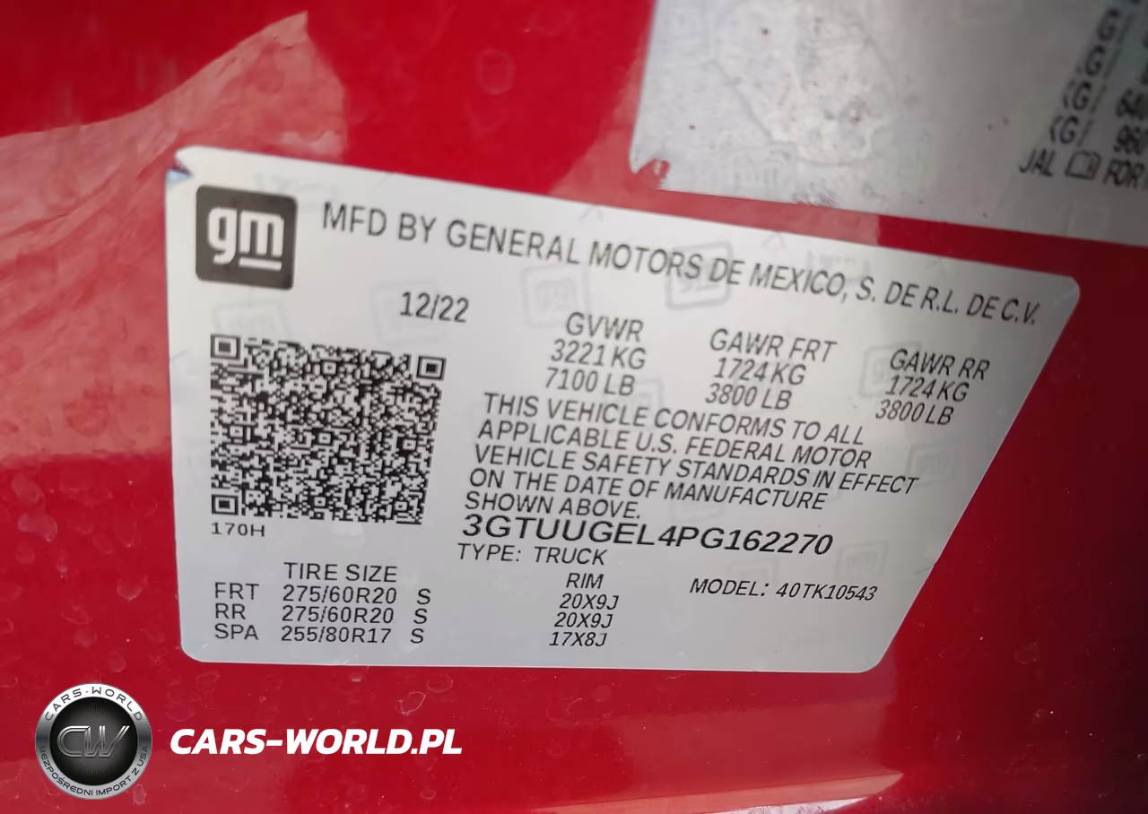 2023 GMC Sierra 1500 4Wd Short Box Denali VIN:3GTUUGEL4PG162270 - 9