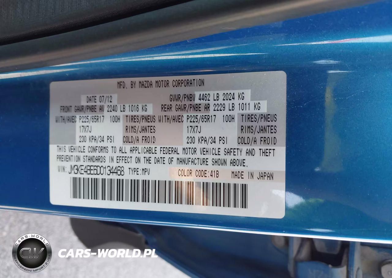 2013 Mazda Cx-5 Sport VIN:JM3KE4BE6D0134468 - 9