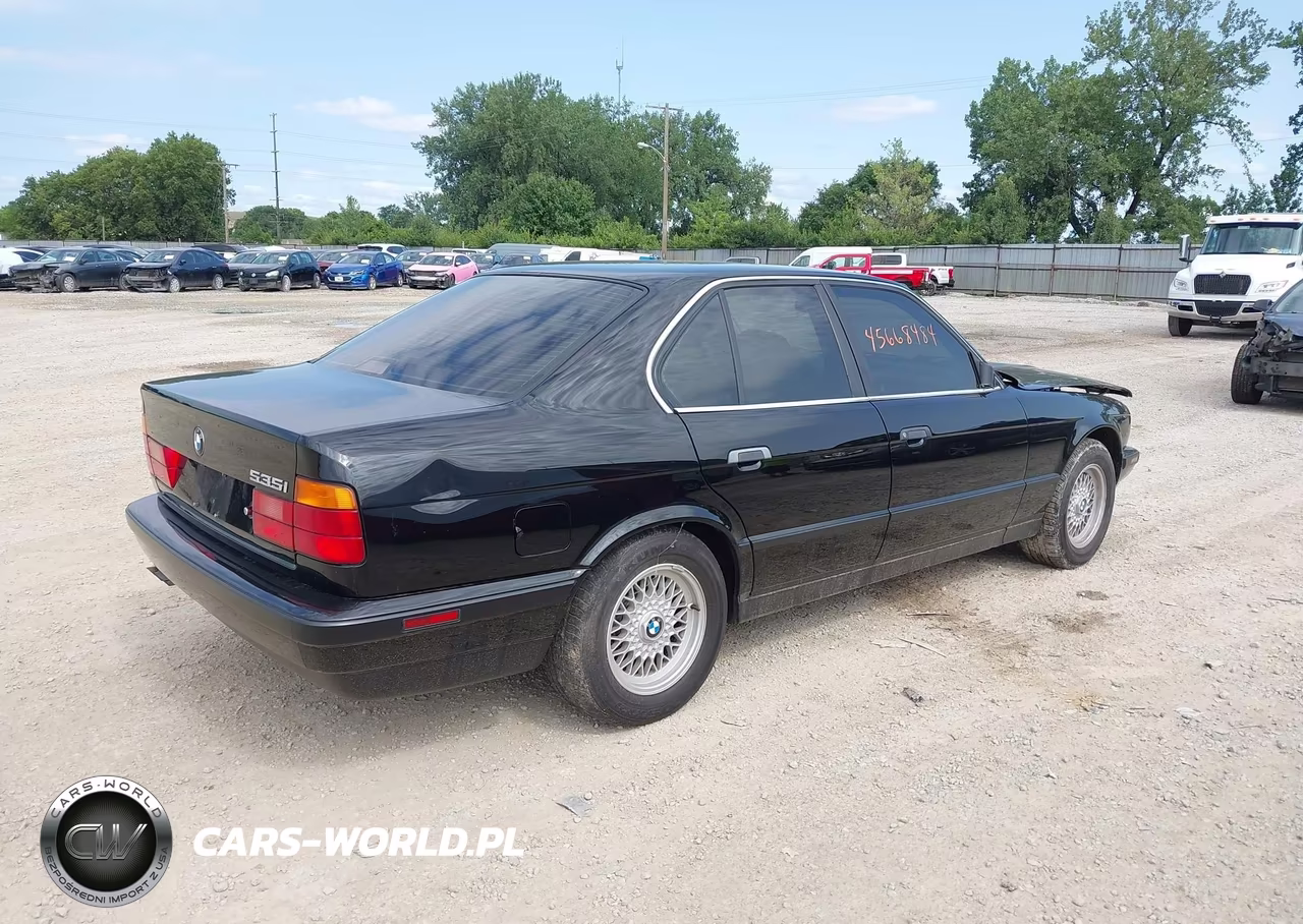 1992 BMW 535 I Automatic VIN:WBAHD2317NBF74680 - 4