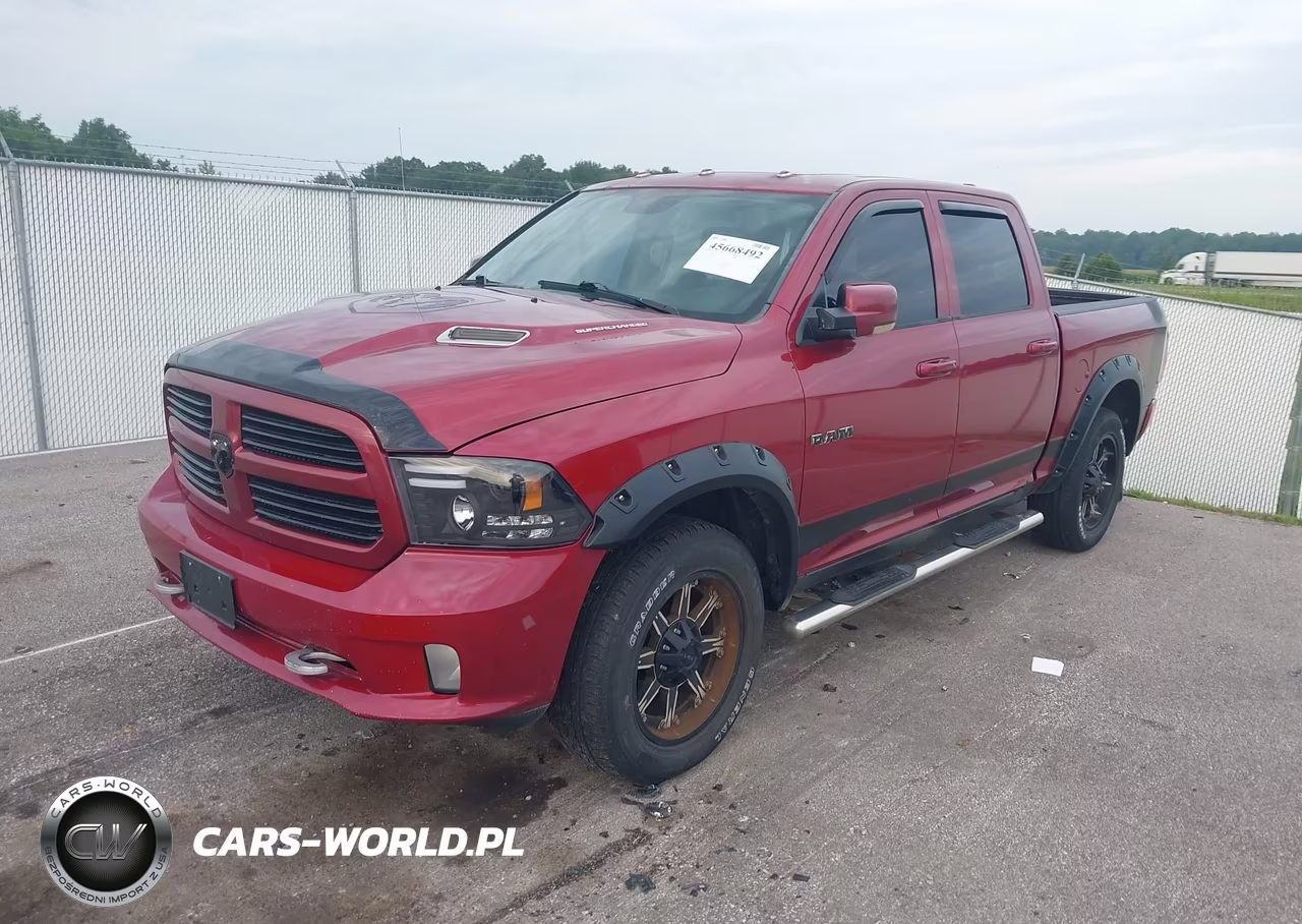 2013 Ram 1500 Sport VIN:1C6RR7MT2DS536220 - 2