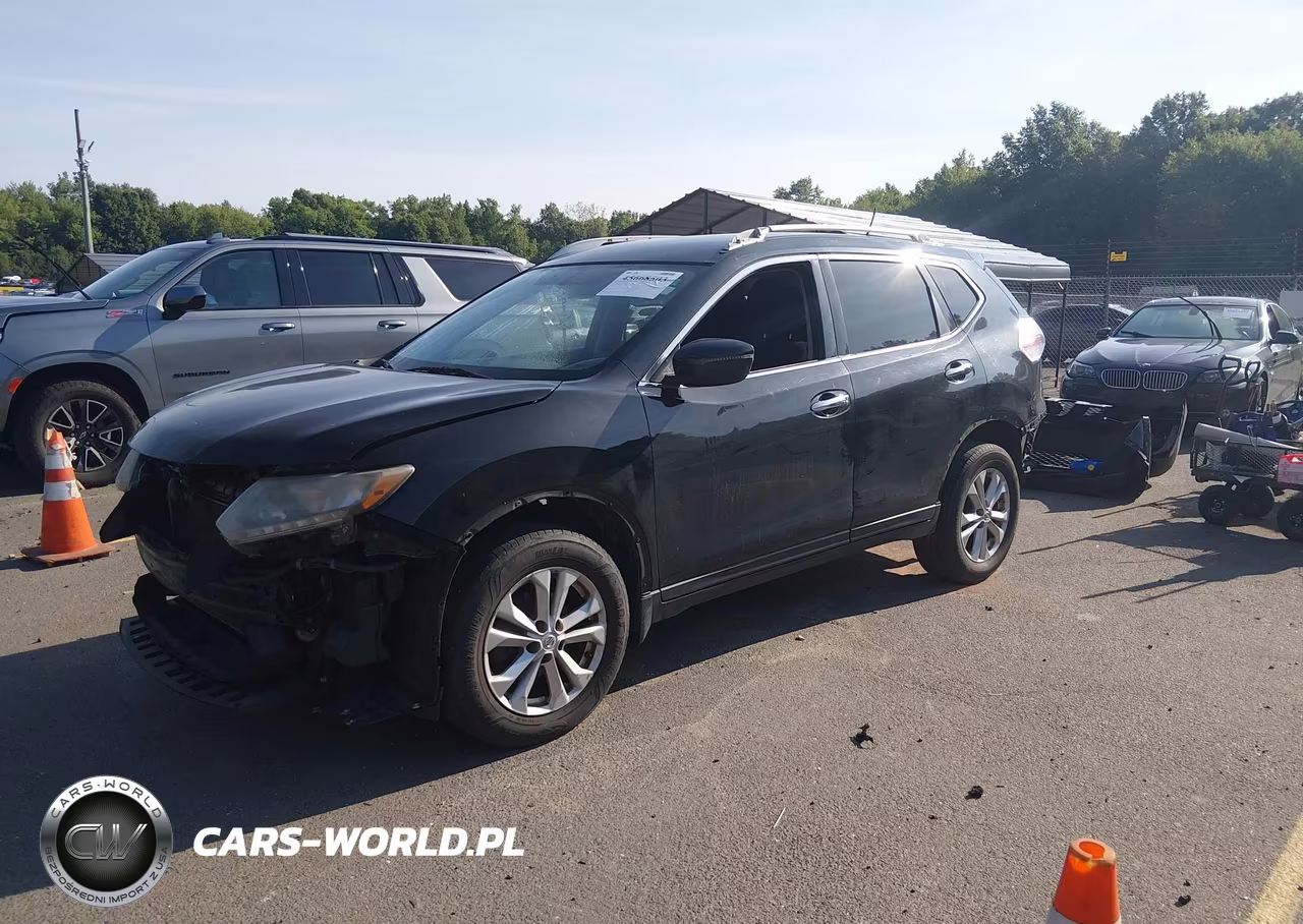 2016 Nissan Rogue Sv VIN:KNMAT2MV7GP596965 - 2