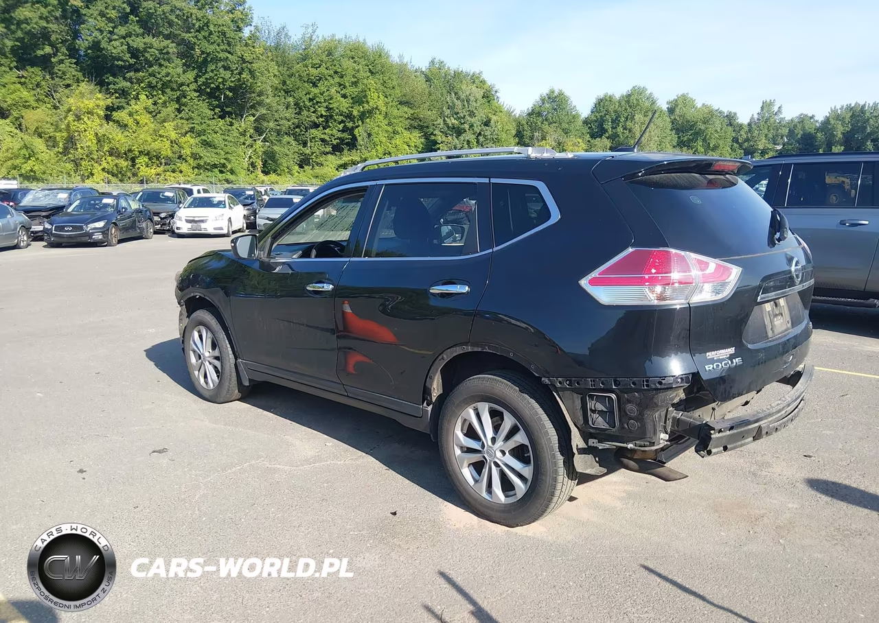 2016 Nissan Rogue Sv VIN:KNMAT2MV7GP596965 - 3