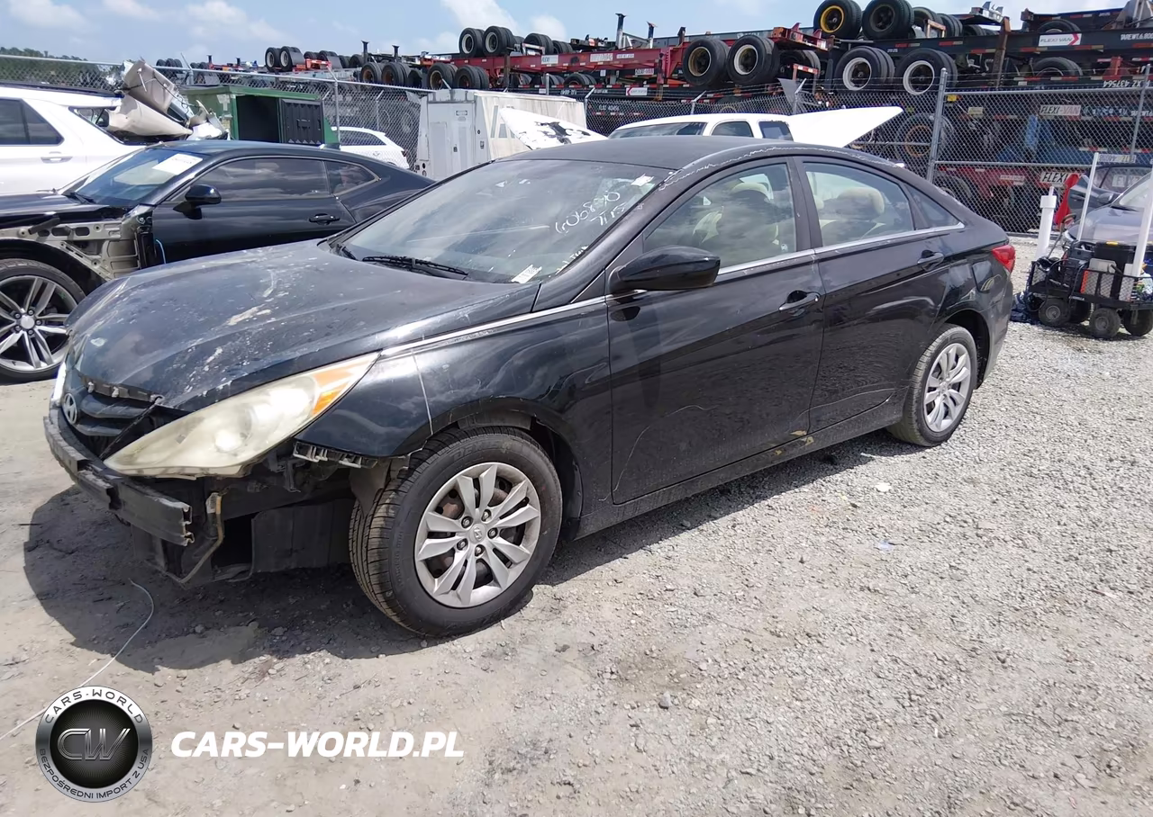 2013 Hyundai Sonata Gls VIN:5NPEB4AC1DH606870 - 2