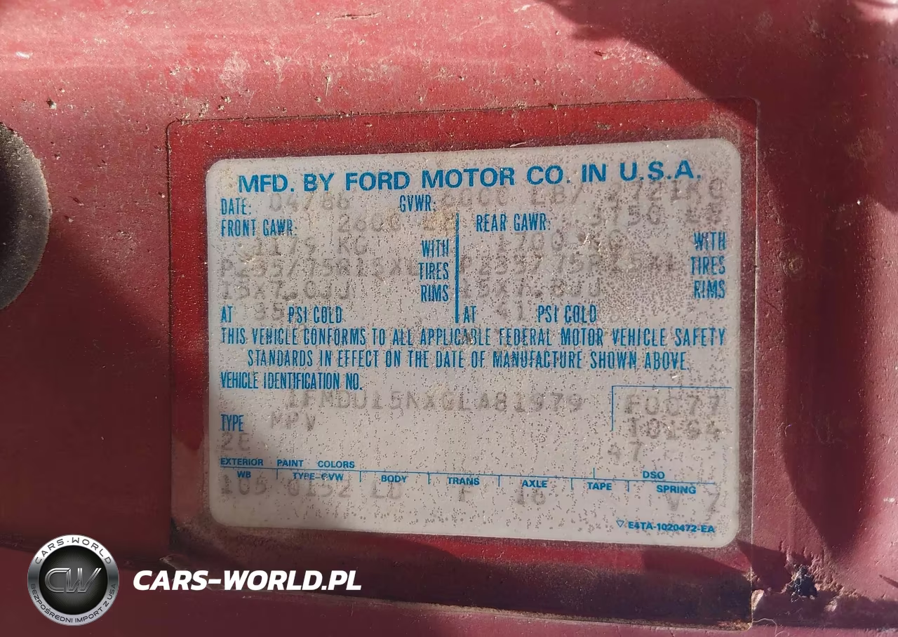 1986 Ford Bronco U100 VIN:1FMDU15NXGLA81979 - 9