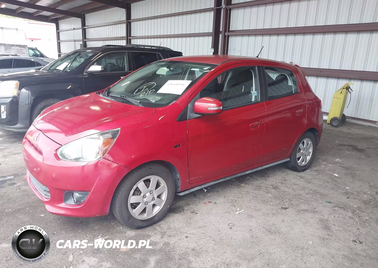 2015 Mitsubishi Mirage Es VIN:ML32A4HJ2FH034643 - 2