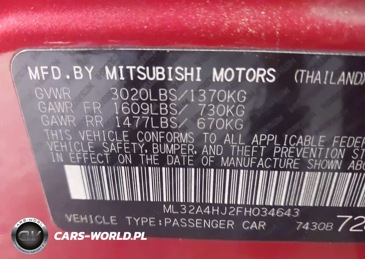 2015 Mitsubishi Mirage Es VIN:ML32A4HJ2FH034643 - 9