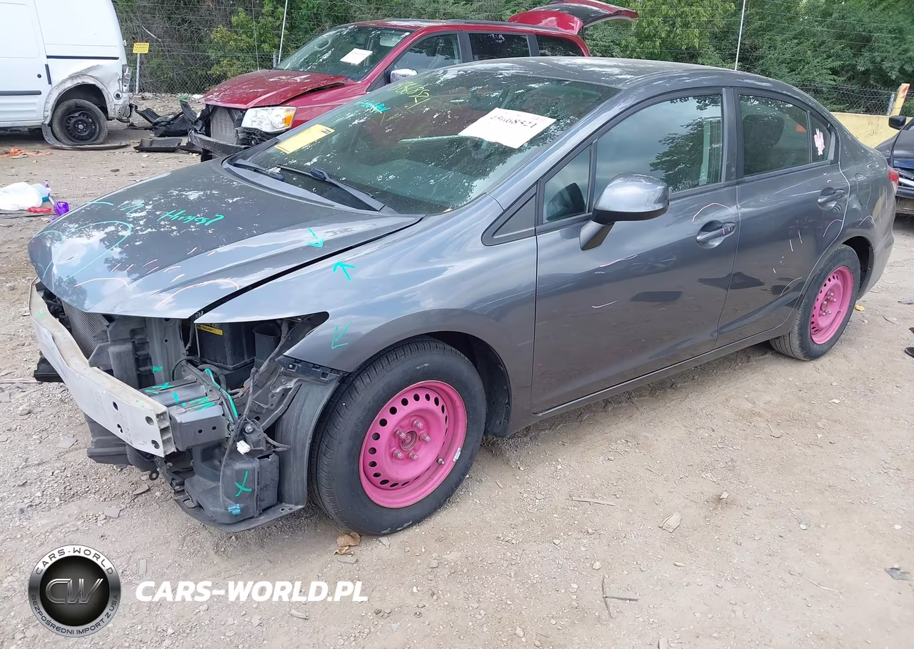 2013 Honda Civic Lx VIN:19XFB2F50DE036688 - 2