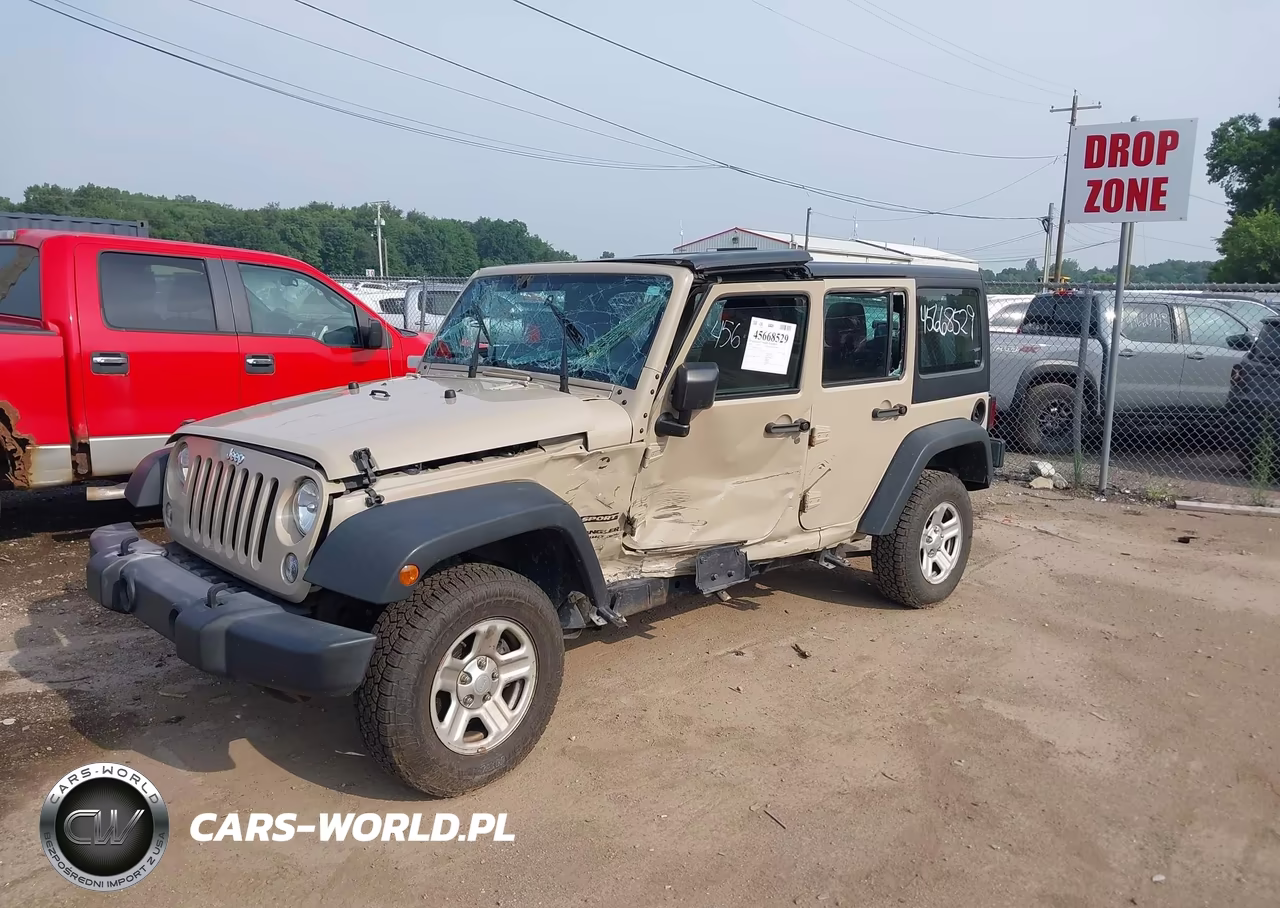 2016 Jeep Wrangler Unlimited Sport VIN:1C4BJWDG1GL318301 - 2