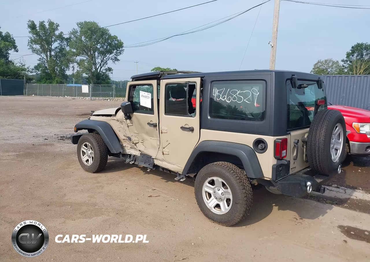 2016 Jeep Wrangler Unlimited Sport VIN:1C4BJWDG1GL318301 - 3