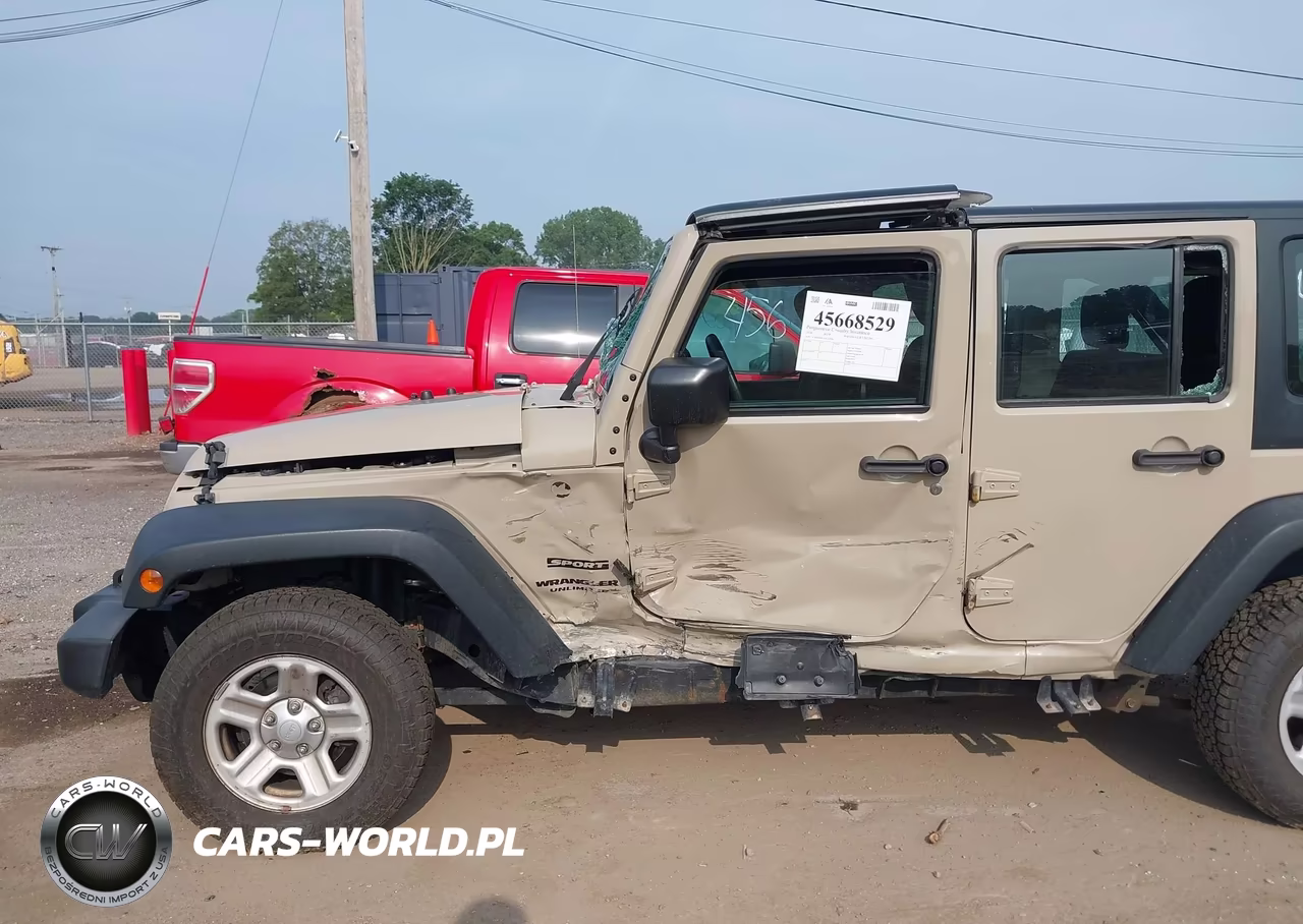 2016 Jeep Wrangler Unlimited Sport VIN:1C4BJWDG1GL318301 - 6