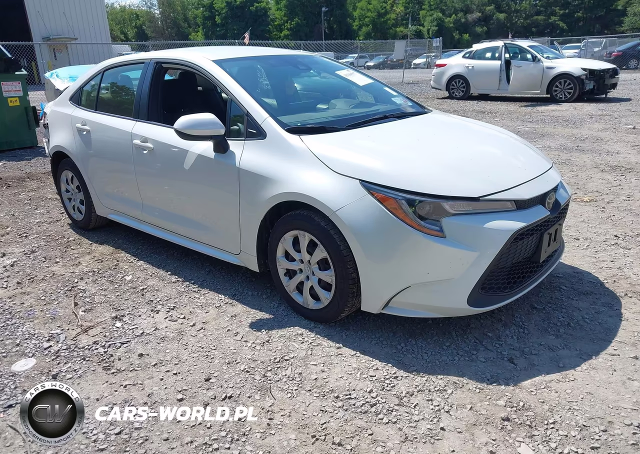 2022 Toyota Corolla Le VIN:JTDEPMAE9N3016366 - 1