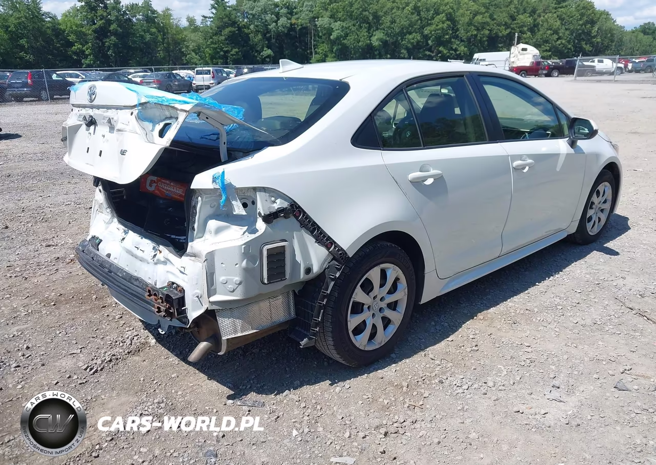 2022 Toyota Corolla Le VIN:JTDEPMAE9N3016366 - 4