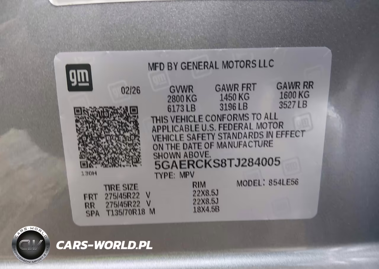 2026 Buick Enclave Avenir Fwd VIN:5GAERCKS8TJ284005 - 9