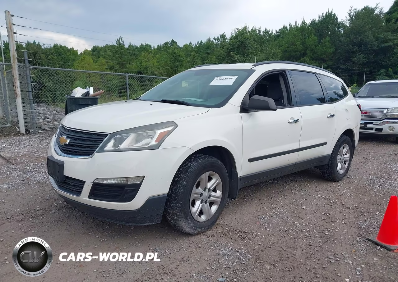 2015 Chevrolet Traverse Ls VIN:1GNKRFED9FJ127255 - 2