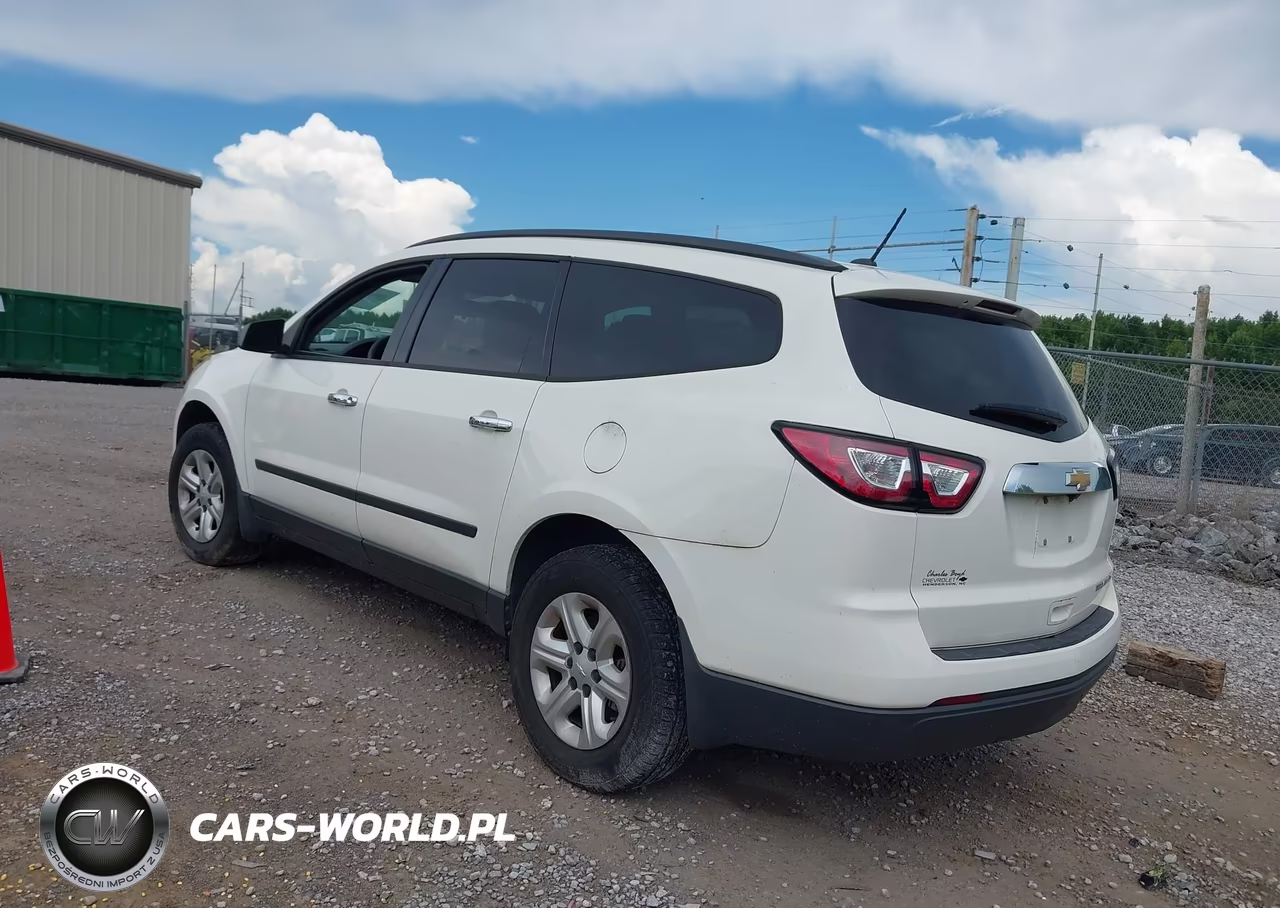 2015 Chevrolet Traverse Ls VIN:1GNKRFED9FJ127255 - 3