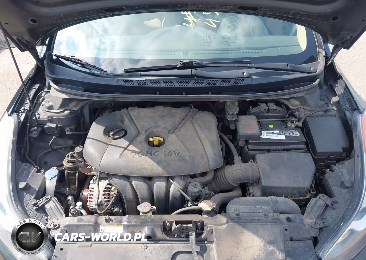 2011 Hyundai Elantra Gls VIN:5NPDH4AE7BH058401 - 10
