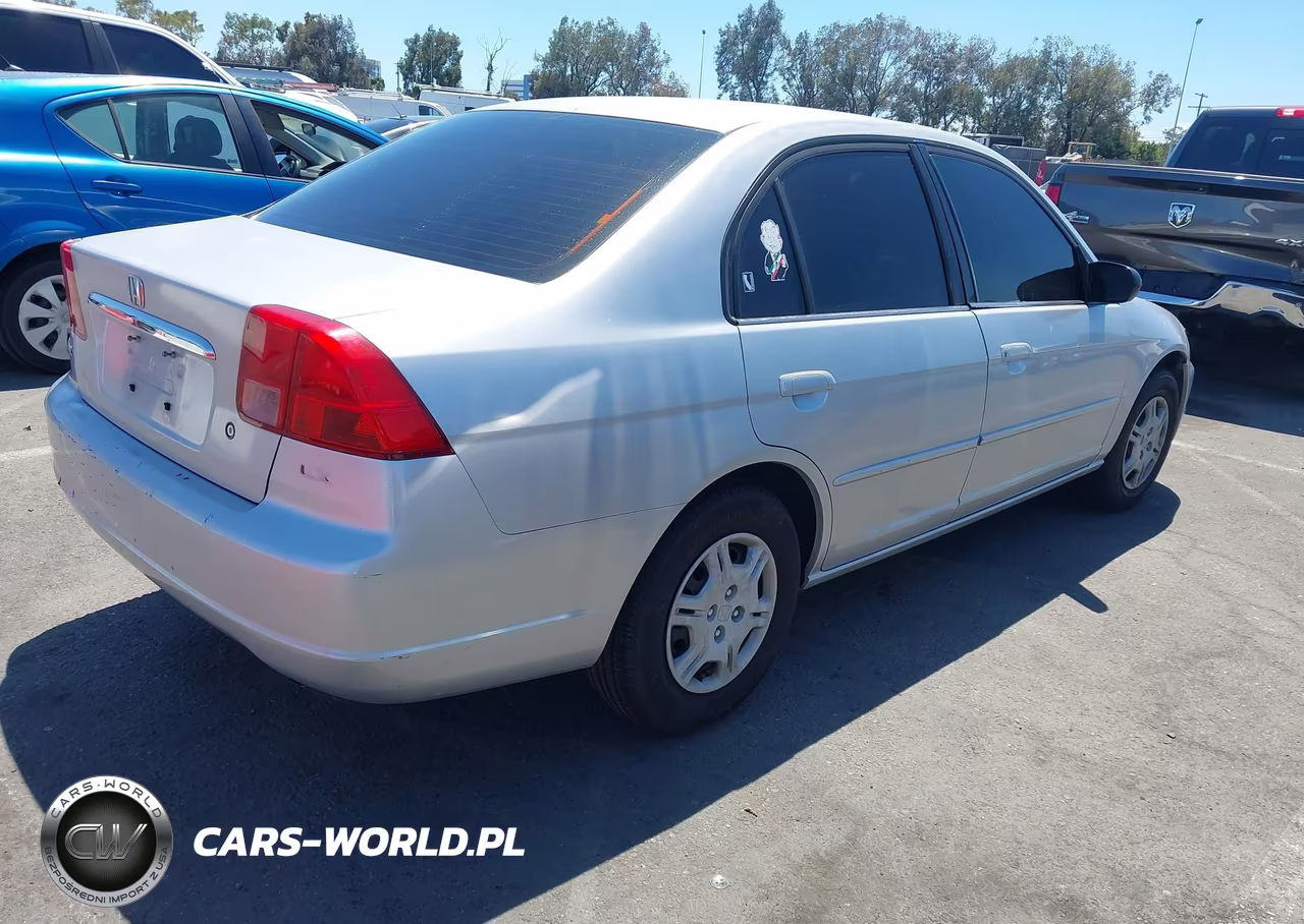 2002 Honda Civic Lx VIN:JHMES16682S002456 - 4