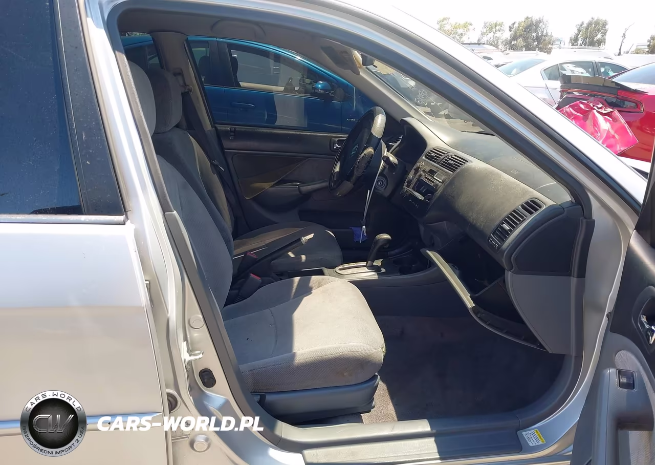 2002 Honda Civic Lx VIN:JHMES16682S002456 - 5