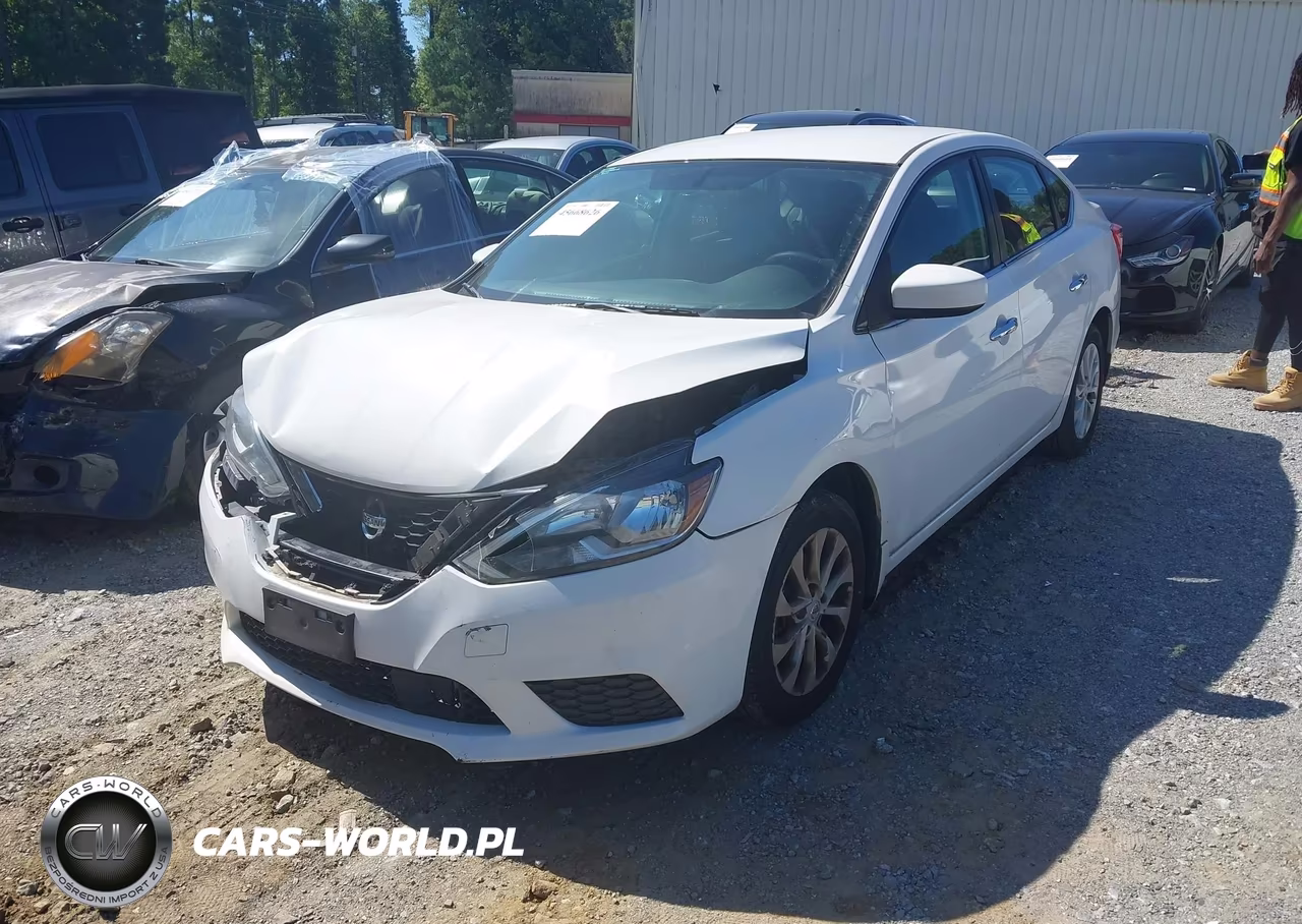 2019 Nissan Sentra Sv VIN:3N1AB7AP2KL608596 - 2