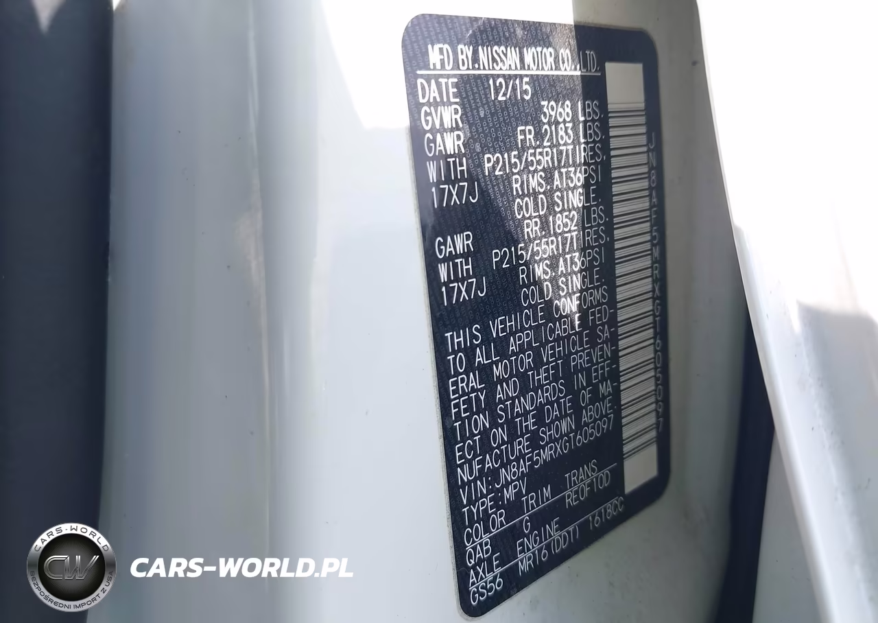 2016 Nissan Juke S VIN:JN8AF5MRXGT605097 - 9