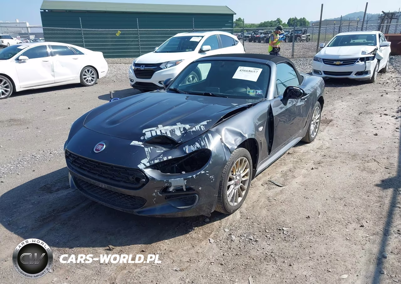 2017 Fiat 124 Spider Classica VIN:JC1NFAEK2H0127877 - 2