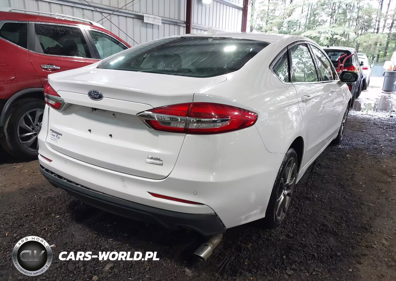 2019 Ford Fusion Sel VIN:3FA6P0CD6KR180386 - 4