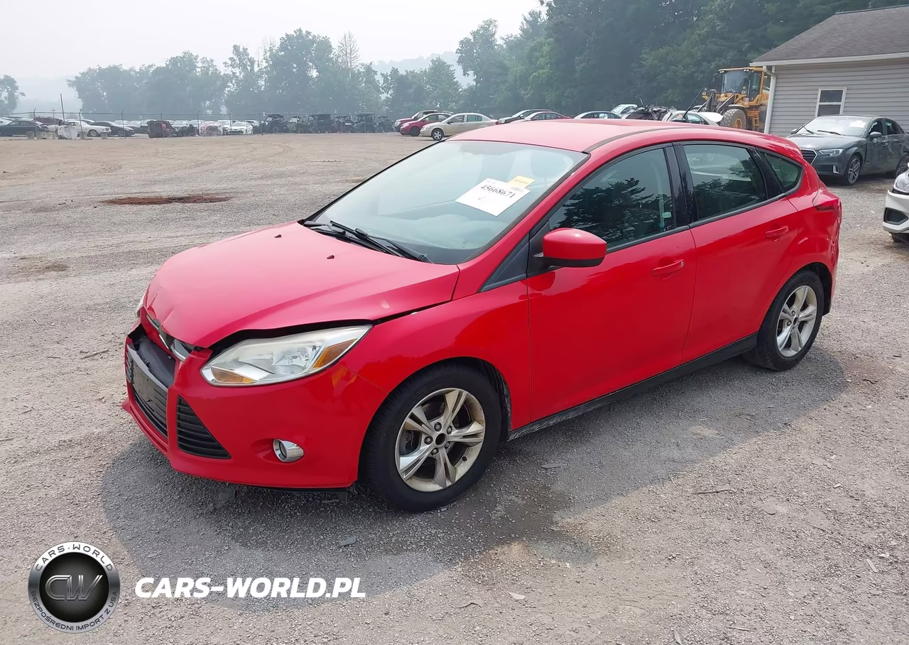 2012 Ford Focus Se VIN:1FAHP3K22CL244403 - 2