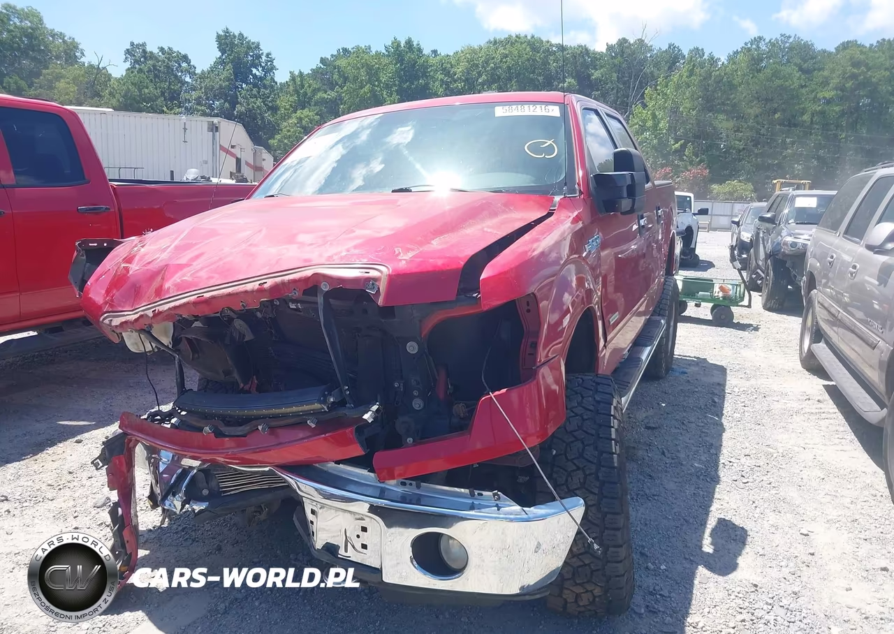 2012 Ford F150 Supercrew VIN:1FTFW1ET6CFA95618 - 2