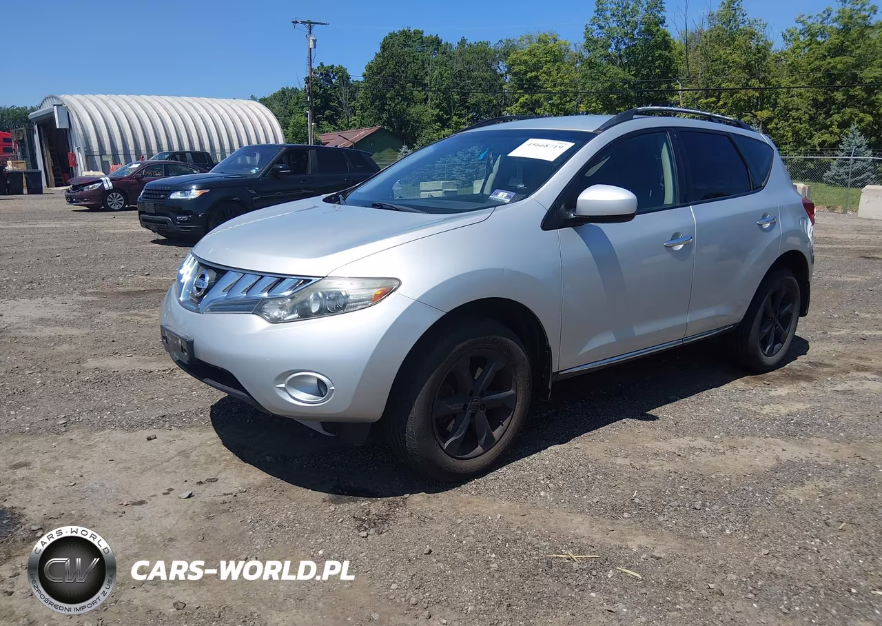 2009 Nissan Murano S VIN:JN8AZ18W39W111956 - 2