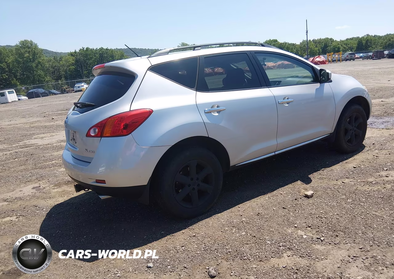 2009 Nissan Murano S VIN:JN8AZ18W39W111956 - 4