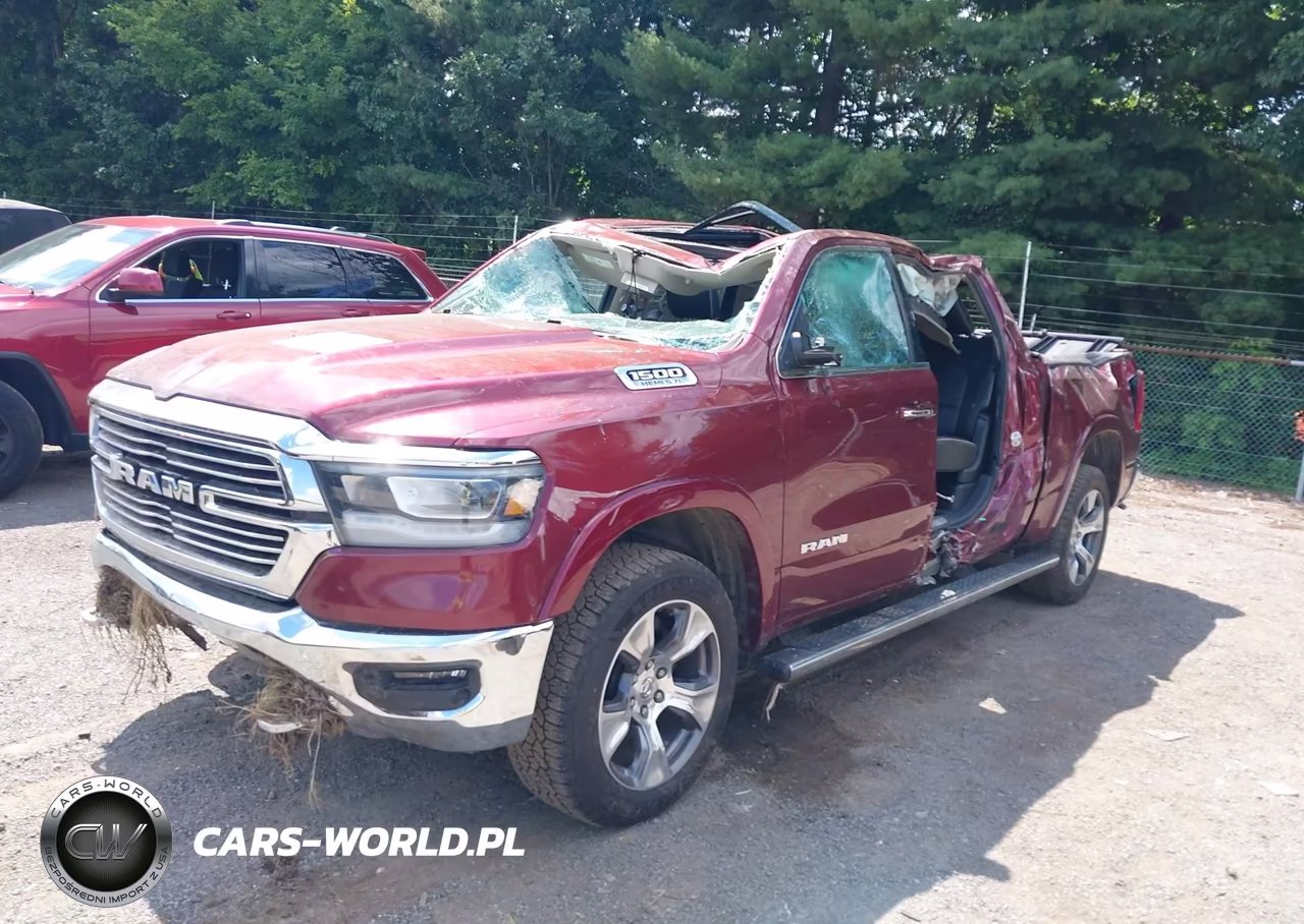 2020 Ram 1500 Laramie 4X4 5'7 Box VIN:1C6SRFJT3LN244654 - 2