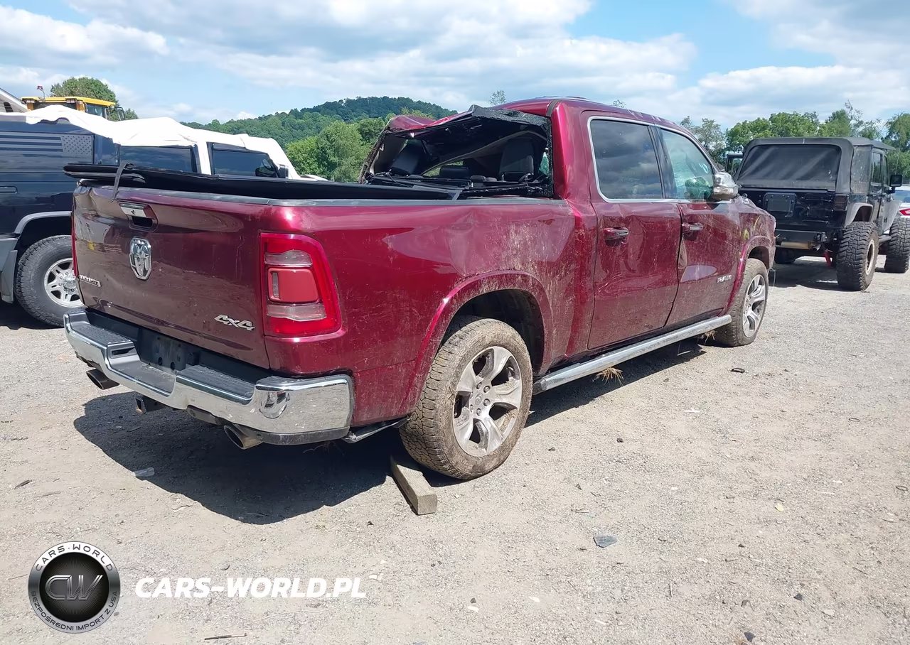 2020 Ram 1500 Laramie 4X4 5'7 Box VIN:1C6SRFJT3LN244654 - 4