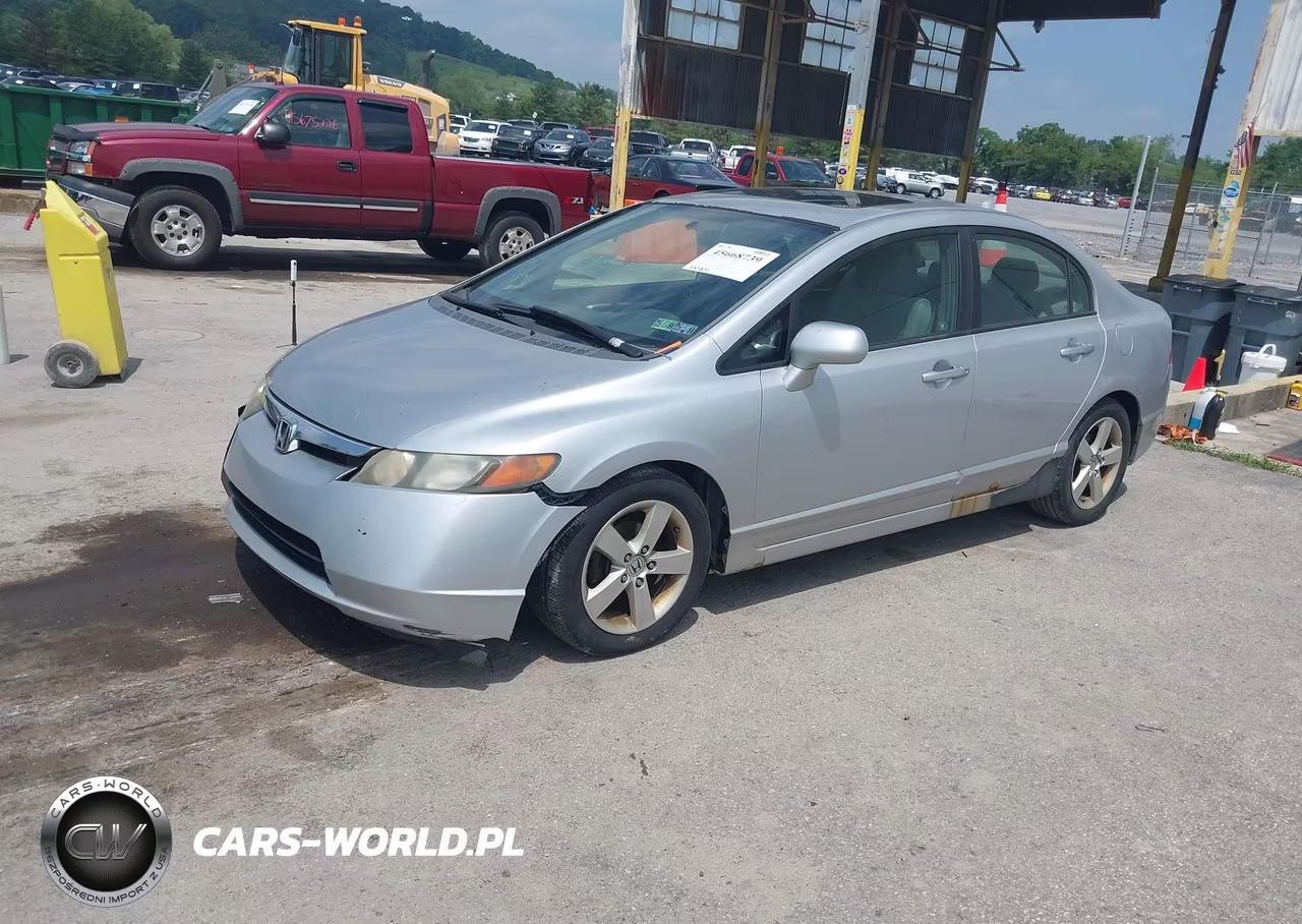 2006 Honda Civic Ex VIN:1HGFA168X6L060466 - 2