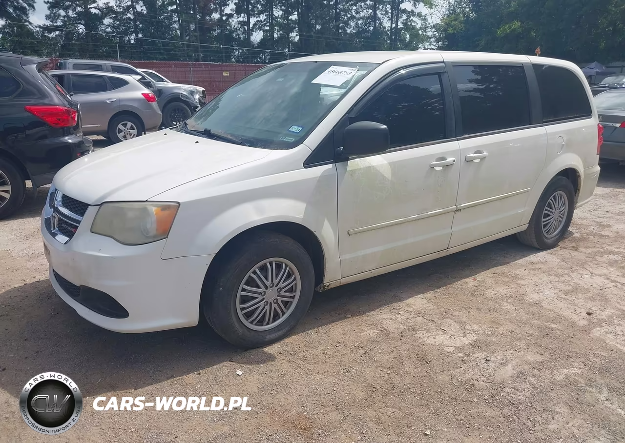 2012 Dodge Grand Caravan Se-Avp VIN:2C4RDGBG9CR372770 - 2