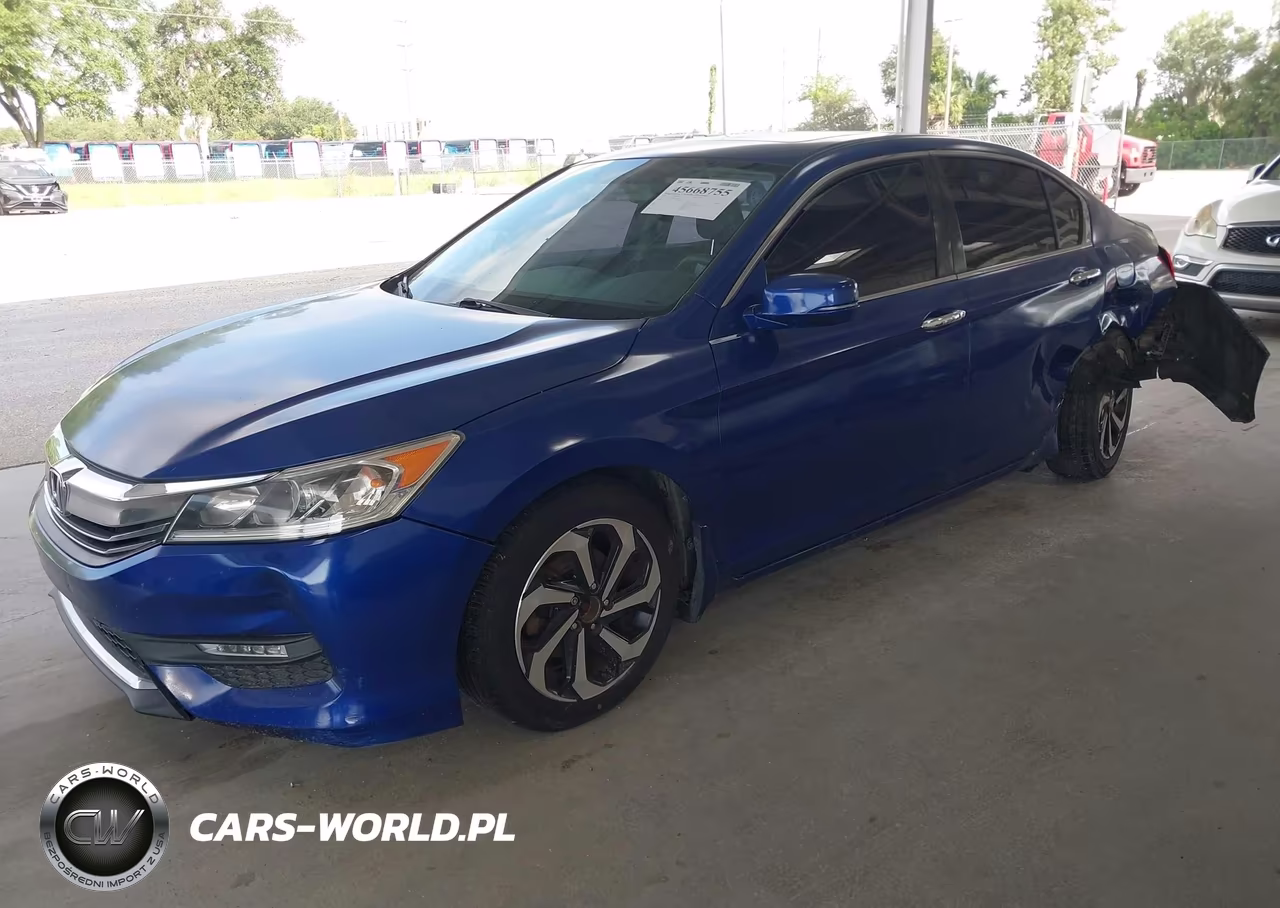 2017 Honda Accord Ex VIN:1HGCR2F7XHA206145 - 2