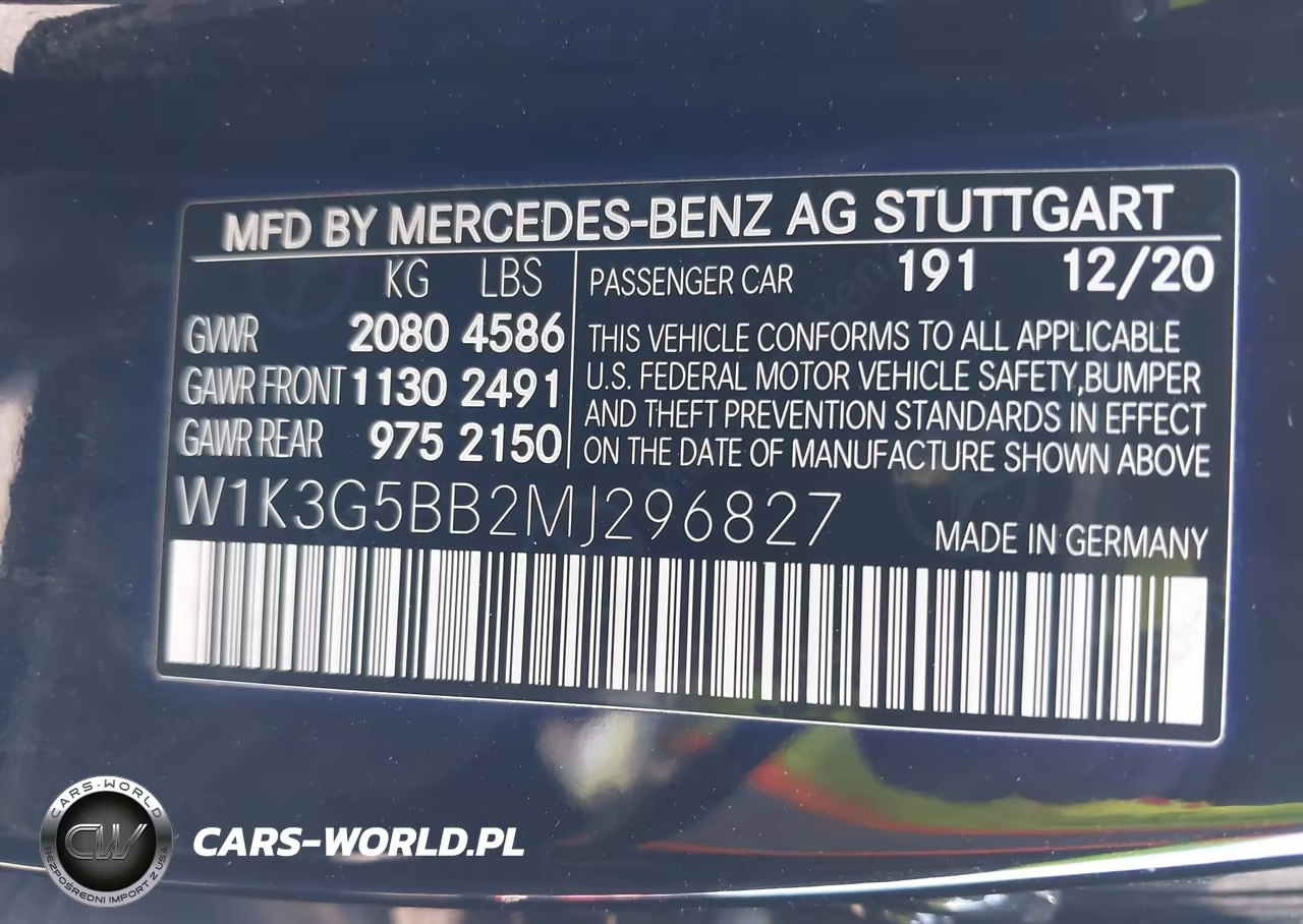 2021 Mercedes-Benz Amg A 35 4Matic VIN:W1K3G5BB2MJ296827 - 9