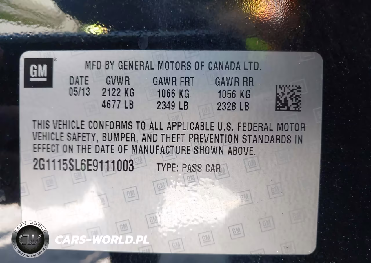 2014 Chevrolet Impala 1Lt VIN:2G1115SL6E9111003 - 9