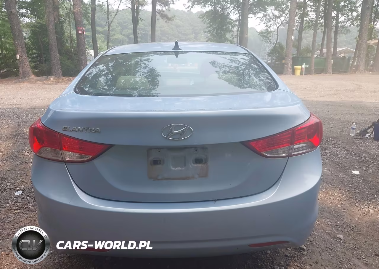 2013 Hyundai Elantra Gls VIN:KMHDH4AE5DU625421 - 17