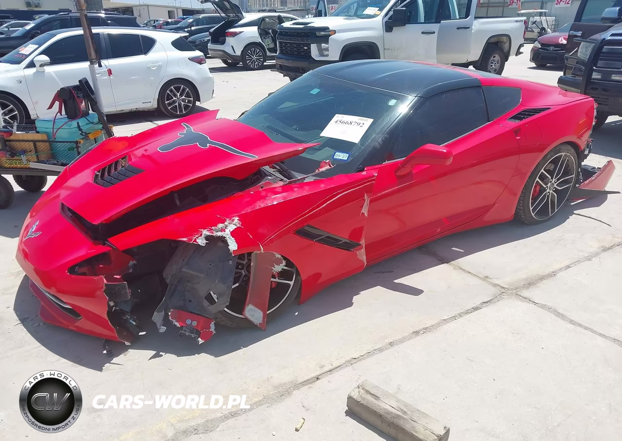 2015 Chevrolet Corvette Stingray Z51 VIN:1G1YM2D71F5103541 - 2