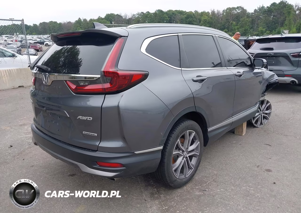 2021 Honda Cr-V Awd Touring VIN:2HKRW2H92MH615694 - 4